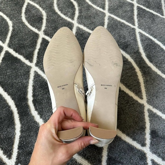 Matisse Crush White Booties Size 8 Brand New - Picture 6 of 8